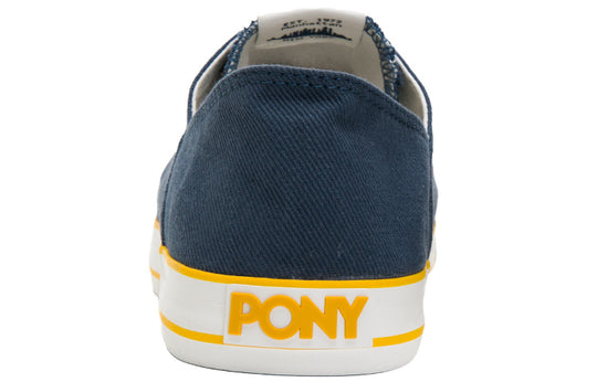 PONY Classic Leisure Low Canvas Shoes Blue 02M1SH03NB