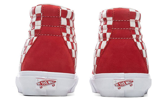 Vans Style 38 'Leather Woven - Red Blanc' VN0A5JIY9JD