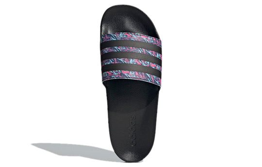 adidas Adilette Shower Sandals 'Black Blue Purple' FZ4895