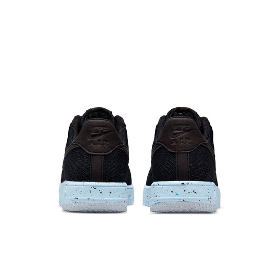 Nike Air Force 1 Crater Flyknit 'Black Chambray Blue' DC4831-001