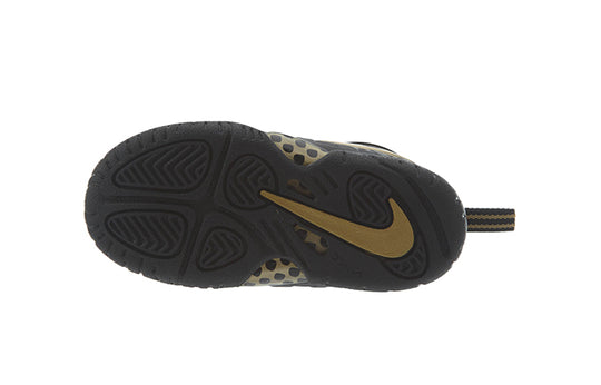 (TD) Nike Little Posite Pro 'Black Metallic Gold' 843769-010