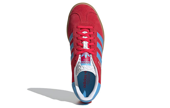 (WMNS) adidas Gazelle Bold 'Active Pink Blue Burst' IE0421