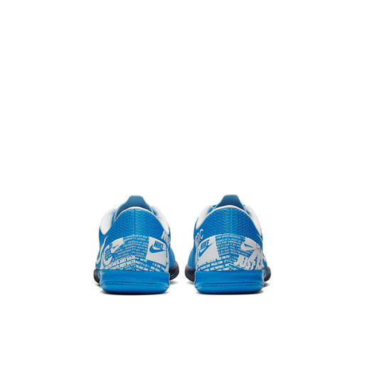 Nike JR Mercurial Vapor 13 Academy IC 'Blue White' AT8137-414
