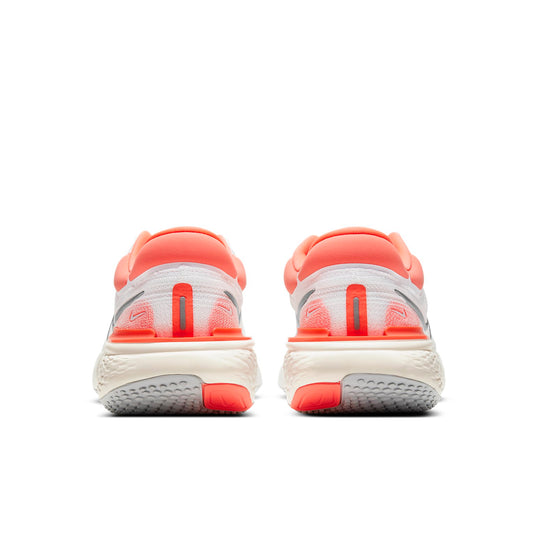 (WMNS) Nike ZoomX Invincible Run Flyknit 'White Bright Mango' CT2229-100