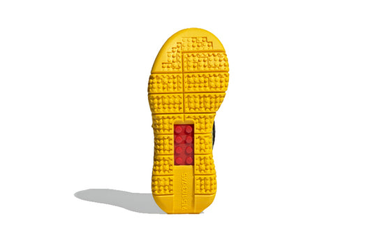 (PS) adidas LEGO x Sport Little Kid 'Black Yellow' FX2869