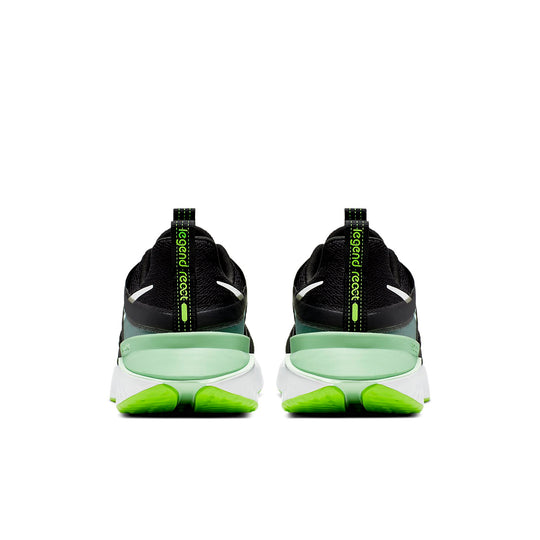 Nike Legend React 2 Black/Green CQ0012-011