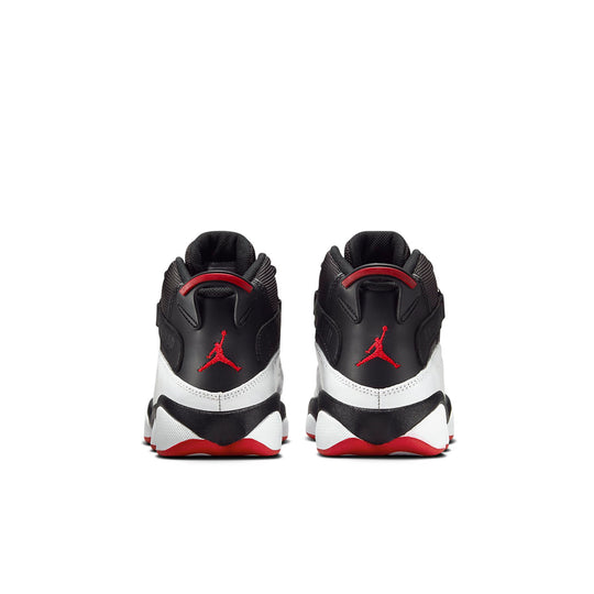 (PS) Air Jordan 6 Rings 'Black Red White' 323432-067