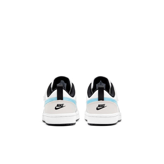(PS) Nike Court Borough Low 2 KSA 'Gray White Blue' DC0477-100