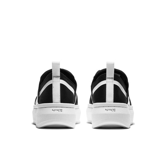 (WMNS) Nike Court Vision Alta TXT 'Black White' CW6536-001
