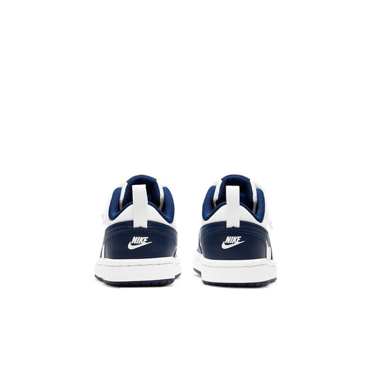 (PS) Nike Court Borough Low 2 'White Signal Blue' BQ5451-107