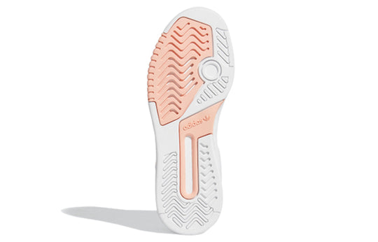 (WMNS) adidas originals Drop Step 'White Orangepink' EE6536
