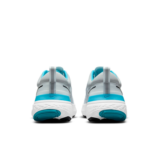 Nike React Miler 2 'Pure Platinum Chlorine Blue' CW7121-003