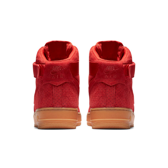 (WMNS) Nike Air Force 1 High Suede 'University Red' 749266-601