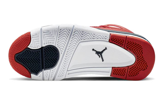 (GS) Air Jordan 4 Retro 'FIBA' 408452-617 Big Kids Basketball Shoes  -  KICKS CREW