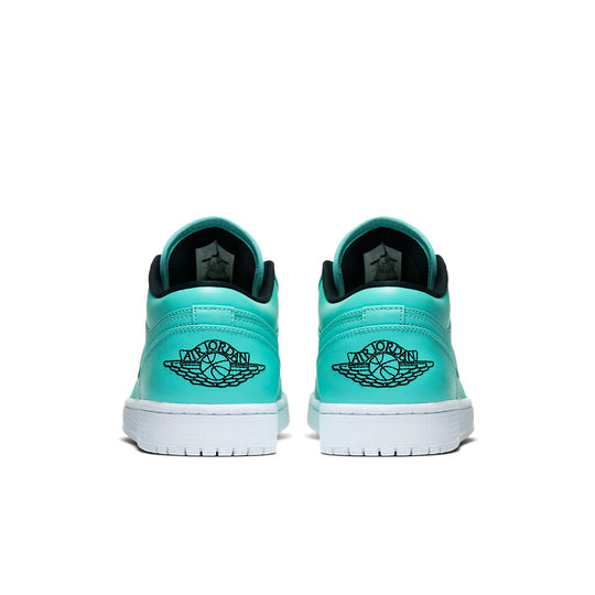 Air Jordan 1 Retro Low 'Hyper Turquoise' 553558-304 Retro Basketball Shoes  -  KICKS CREW