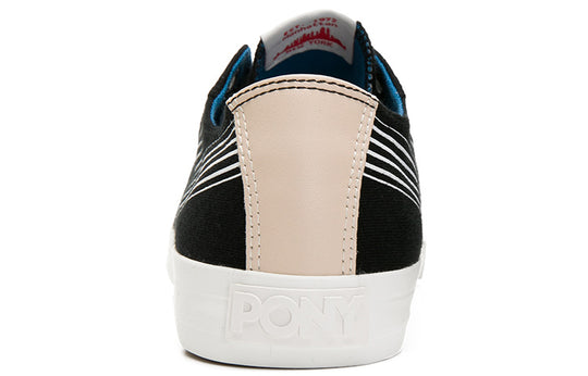 PONY Low-Top Canvas Shoe Black 02M1SH04BK