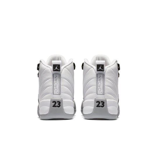 (GS) Air Jordan 12 Retro 'Wolf Grey' 510815-108 Big Kids Basketball Shoes  -  KICKS CREW
