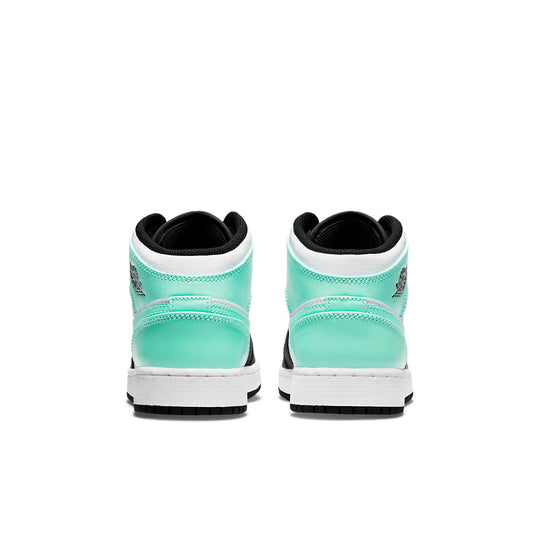 (GS) Air Jordan 1 Mid 'Tropical Twist' 554725-132 Big Kids Basketball Shoes  -  KICKS CREW