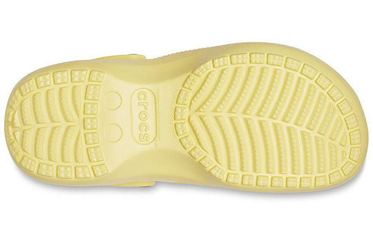 (WMNS) Crocs Classic clog Sports sandals 'Yellow' 206750-7HD