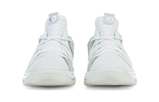 (PS) Nike KD 10 'White Chrome-pure Platinum' 918364-100