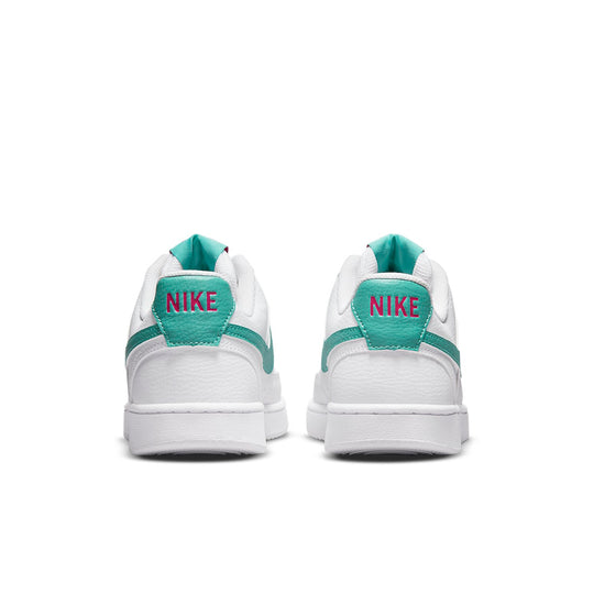 (WMNS) Nike Court Vision Low 'White Washed Teal' DR9885-100