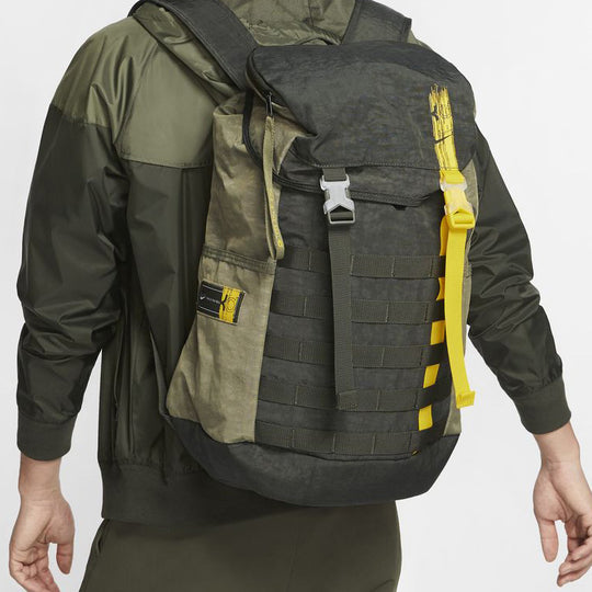 Nike Kevin Durant Backpack MTRL 'Olive Green Yellow' CK1925-355