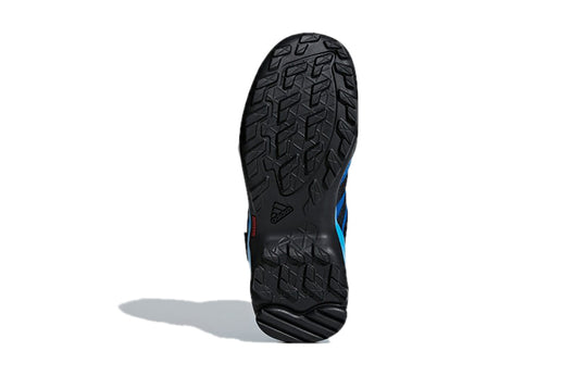 (GS) adidas Terrex Ax2r Mid Rain.Rdy 'Blue Black' BC0673
