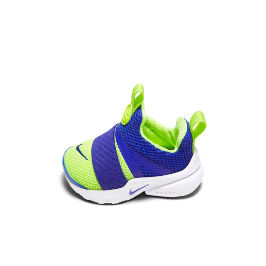 (TD) Nike Presto Extreme Running Shoes Blue/Yellow 870019-406