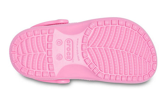 (PS) Crocs Outdoor Flat Heel Beach Sports Rose Pink Sandals 205483-669