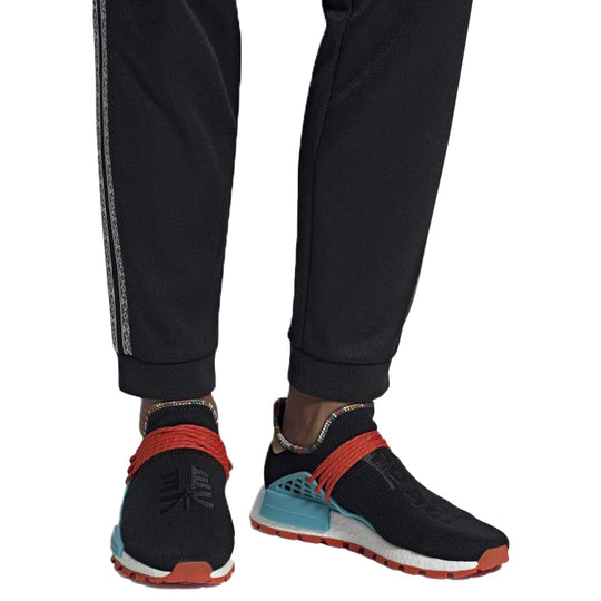 adidas NMD Hu Pharrell Inspiration Pack 'Black Clear Blue College Orange' EE7582