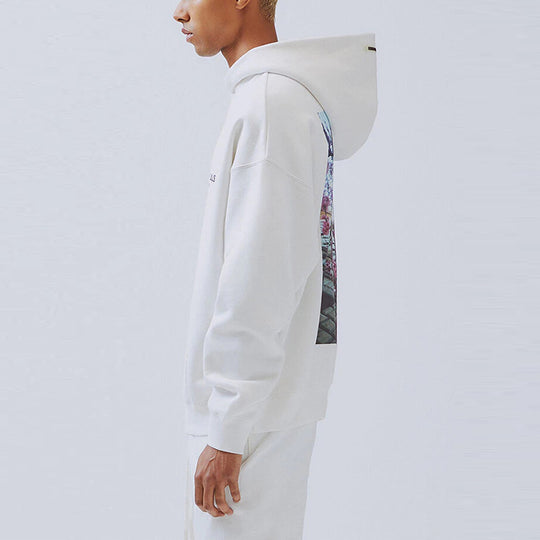 Fear of God Essentials FW19 Photo Series Pullover White FOG-FW19-4
