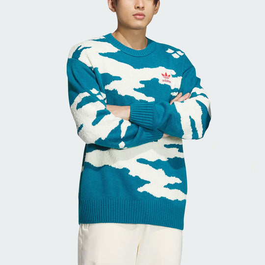 adidas Originals Sweater 'Blue White' JE9189