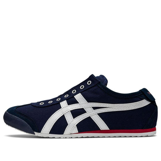Onitsuka Tiger Mexico 66 Slip-On 'Navy Red' 1183A360-401