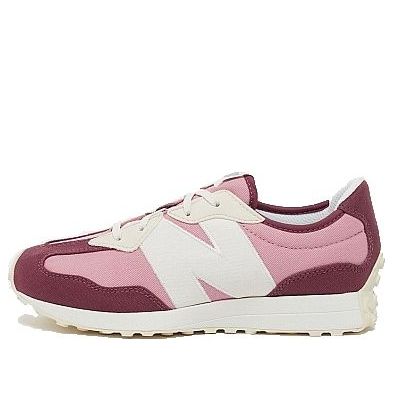 (GS) New Balance 327 Casual Shoes 'Washed Burgundy Hazy Rose' GS327DK