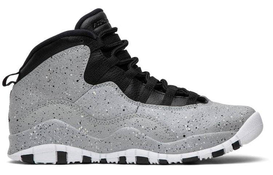 (GS) Air Jordan 10 Retro 'Cement' 310806-062 Big Kids Basketball Shoes  -  KICKS CREW