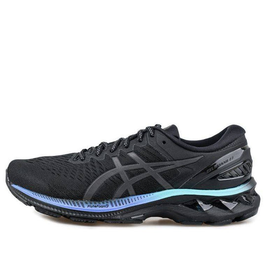 Asics Gel Kayano 27 Lite-Show 'Black Blue' 1011B094-001 Marathon Running Shoes/Sneakers  -  KICKS CREW