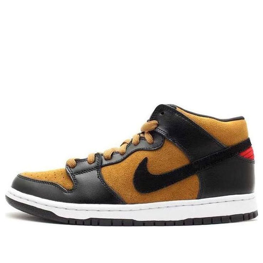 Nike SB Dunk Mid Golden Hops Shoes 'Tan Black' 314383-706
