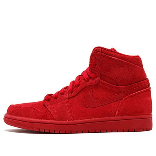 Air Jordan 1 Retro High 'Red Suede' 332550-603 Retro Basketball Shoes  -  KICKS CREW