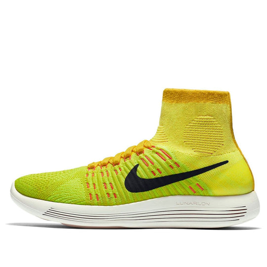(WMNS) Nike Lunarepic Flyknit 'Yellow' 818677-700