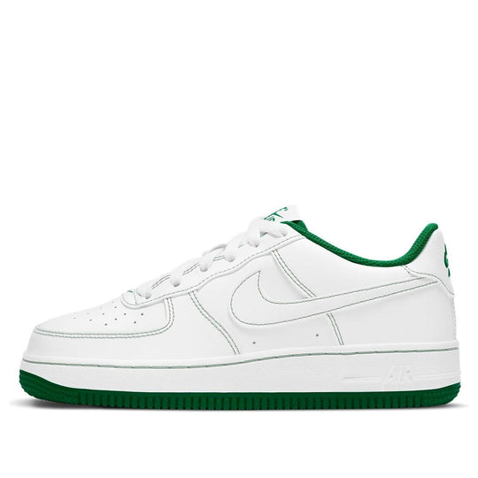 (GS) Nike Air Force 1 '07 Low 'Contrast Stitch - White Pine Green' CW1575-103