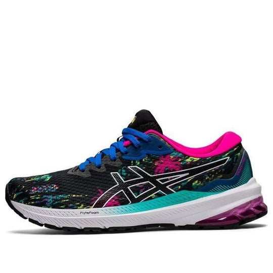 (WMNS) ASICS GT 1000 11 'Color Injection Pack - Black Pink Glow' 1012B282-001
