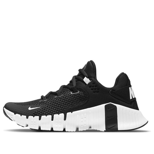 (WMNS) Nike Free Metcon 4 'Black White' CZ0596-010