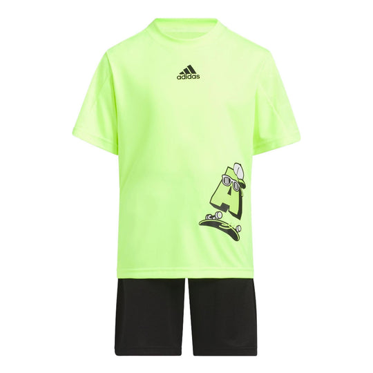 (PS) adidas Sportswear Express Tracksuit 'Green Black' IN8723