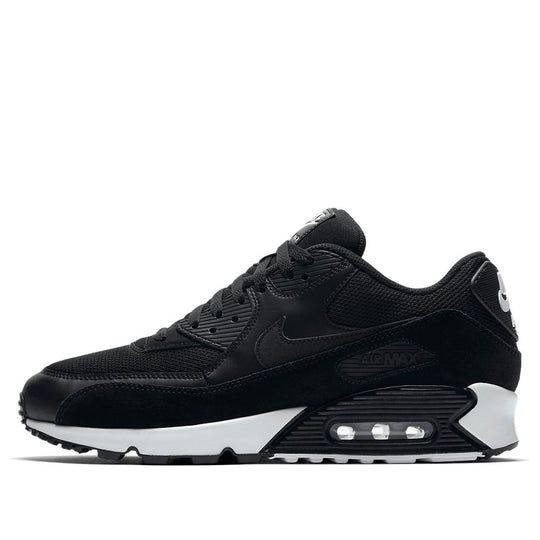 Nike Air Max 90 Essential Sports Shoes Black/White 537384-077