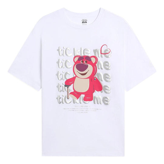 Li-Ning x Disney Toy Story Graphic T-shirt 'White Pink' AHSS949-5