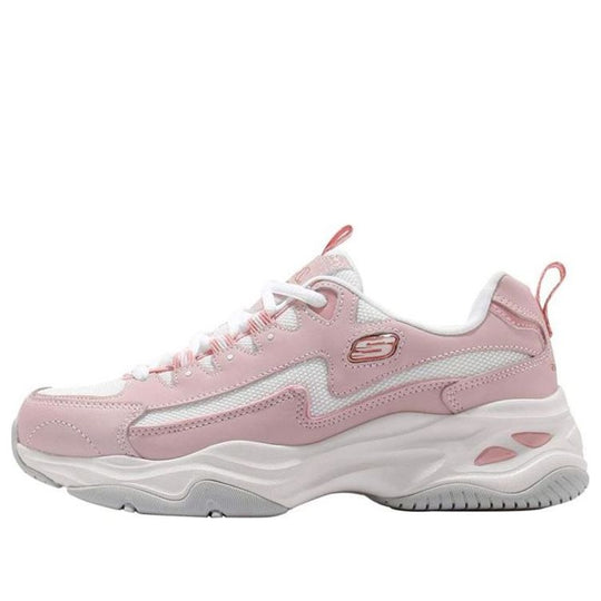 (WMNS) Skechers D'Lites 4.0 Fancy Spirit Low-tops Sport Shoes Pink 149491-ROS