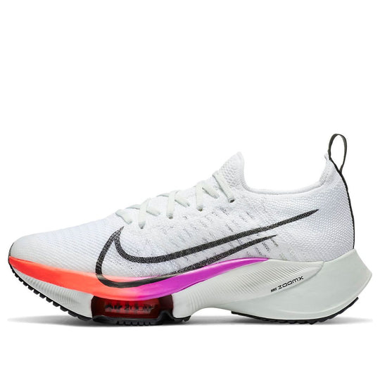 (WMNS) Nike Air Zoom Tempo NEXT% Flyknit 'White Hyper Violet' CI9924-100