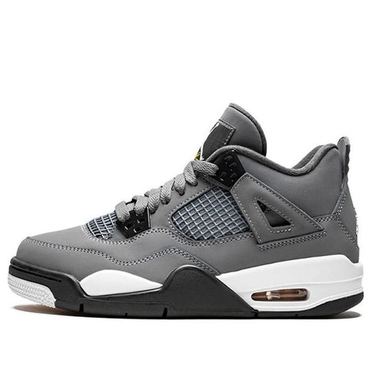 (GS) Air Jordan 4 Retro 'Cool Grey' 2019 408452-007 Big Kids Basketball Shoes  -  KICKS CREW