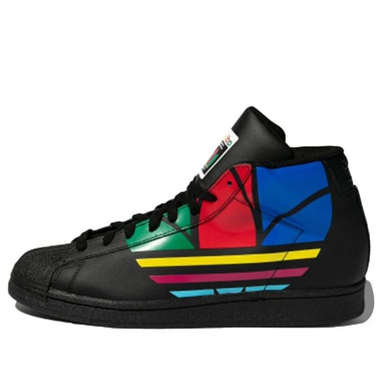 Adidas Pro Model Shoes 'Black Multi-Color' FY1550