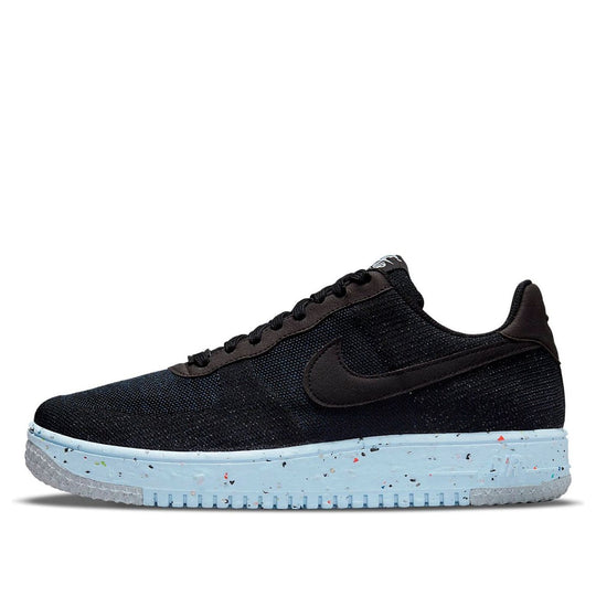 Nike Air Force 1 Crater Flyknit 'Black Chambray Blue' DC4831-001